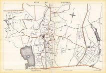 Woburn City, Massachusetts State Atlas 1891